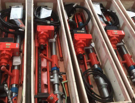 氣動架柱式鉆機現(xiàn)貨發(fā)，輕便探水鉆機找啟睿
